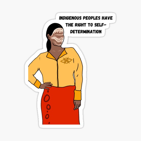 right to self determination Sticker