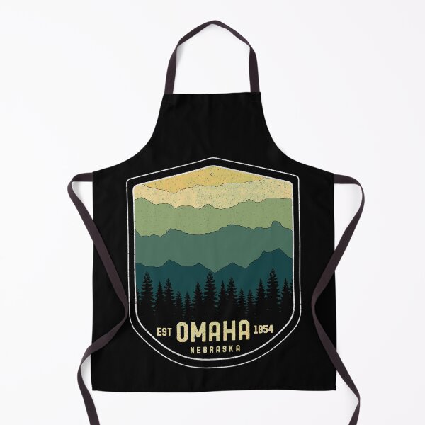 Item preview, Retro Omaha Nebraska NE State Souvenir Mountains 80s Vintage designed and sold by merchzy.