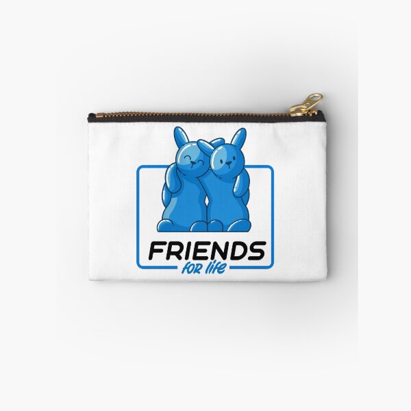 Item preview, Friends for life blue gummy bunnies designed and sold by Between Clouds.
