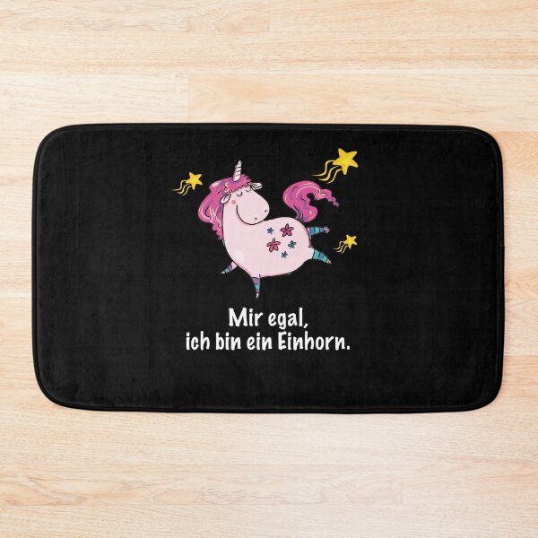 Item preview, Unicorn German Quote Mir Egal designed and sold by catsandmore.