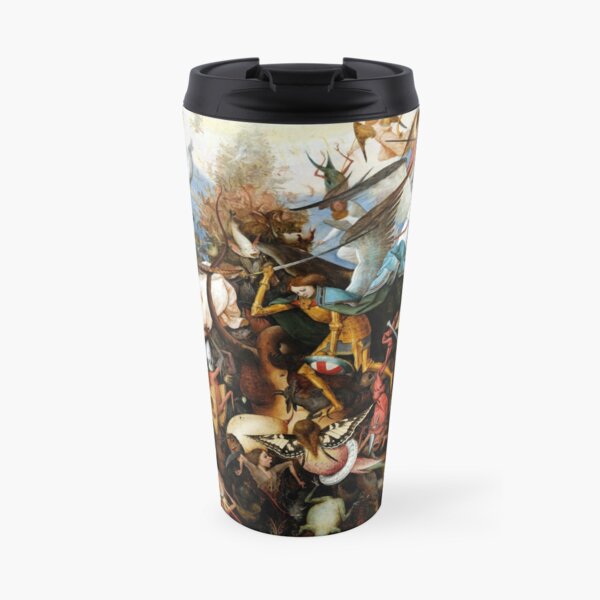 The Fall Of The Rebel Angels (1562) Pieter Bruegel The Elder Jigsaw Painting Travel Mug