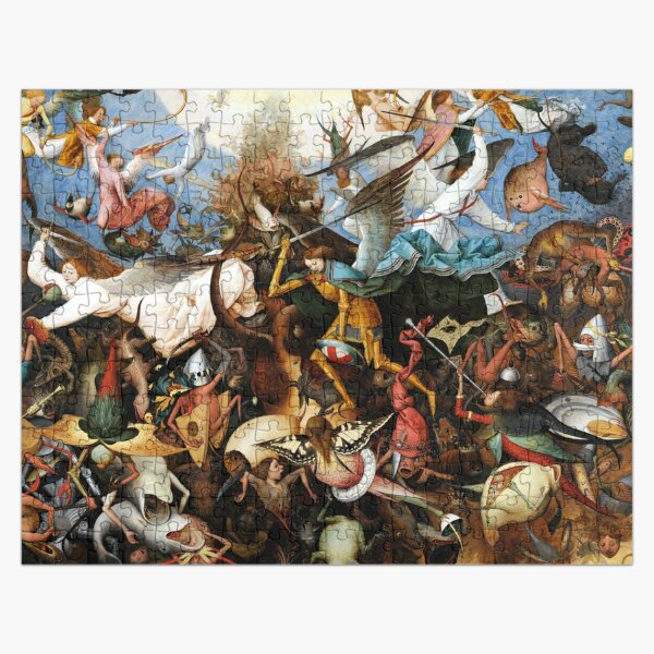 The Fall Of The Rebel Angels (1562) Pieter Bruegel The Elder Jigsaw Painting Jigsaw Puzzle