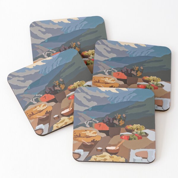 Item preview, Abstract Mountain View food designed and sold by soqhiee.