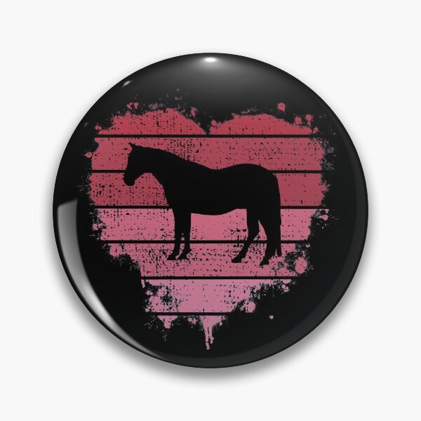 Item preview, American Quarter Horse Vintage Heart Gift For Valentine's Day designed and sold by JokeGysen.