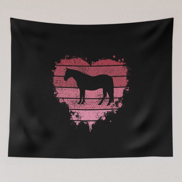 Item preview, American Quarter Horse Vintage Heart Gift For Valentine's Day designed and sold by JokeGysen.
