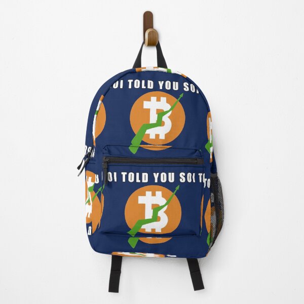 Item preview, I TOLD YOU SO BITCOIN designed and sold by Feline Rockstars.