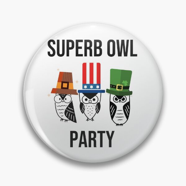 Item preview, Superb Owl Party designed and sold by KOOL Studio.