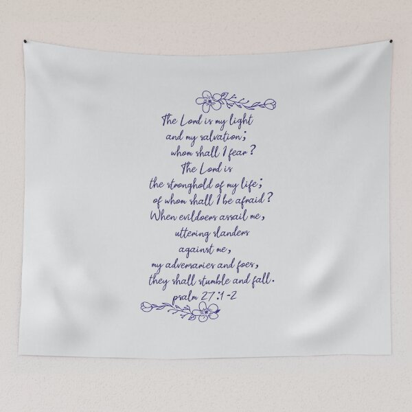 Item preview, psalm 27:1-2 designed and sold by neteor.