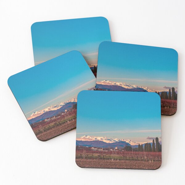 Item preview, Winter sunset in the vineyards of Collio Friulano designed and sold by zakaz86.