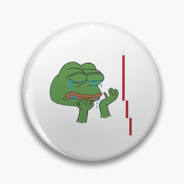 Item preview, Crypto Frog Meme Rekt Signal Essential designed and sold by LittleDyzell.