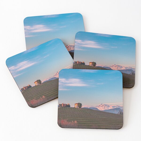 Item preview, Winter sunset in the vineyards of Collio Friulano designed and sold by zakaz86.