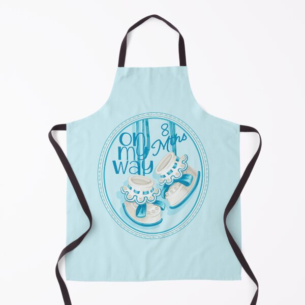 Item preview, “On My Way - 8 Mths” Blue (Incl. Maternity & Baby Wear) designed and sold by PawsitiveMum.