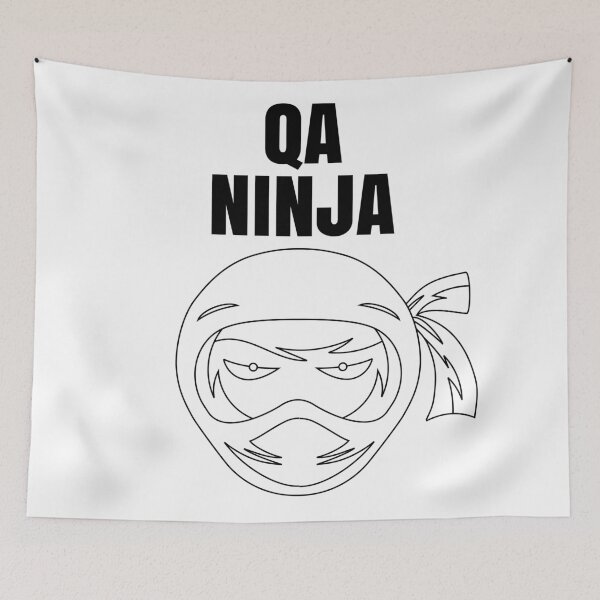 Item preview, QA Ninja - Perfect Gift For Software Test Engineers designed and sold by ProtonProject.