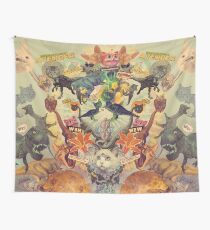Meowosaurus Wall Tapestry