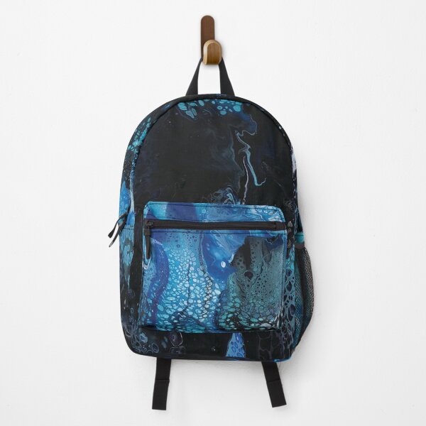 Item preview, Blue and Black abstract Bionical print designed and sold by LenaBond.