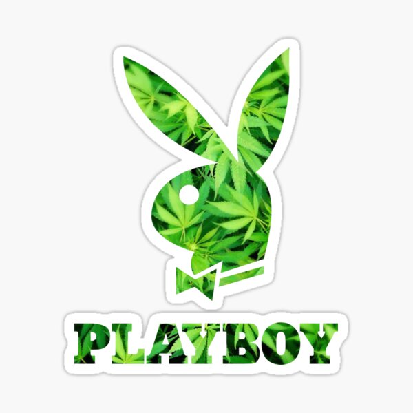 Green Playboy Stickers Redbubble - playboy hoodie roblox