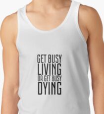 Movie Quote Shawshank Redemption Film Famous Inspirational Tank Top
