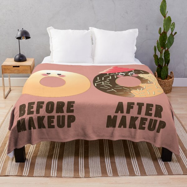 Item preview, FUNNY DONUT SAYING - BEFORE AND AFTER MAKE-UP designed and sold by Cr1sV.