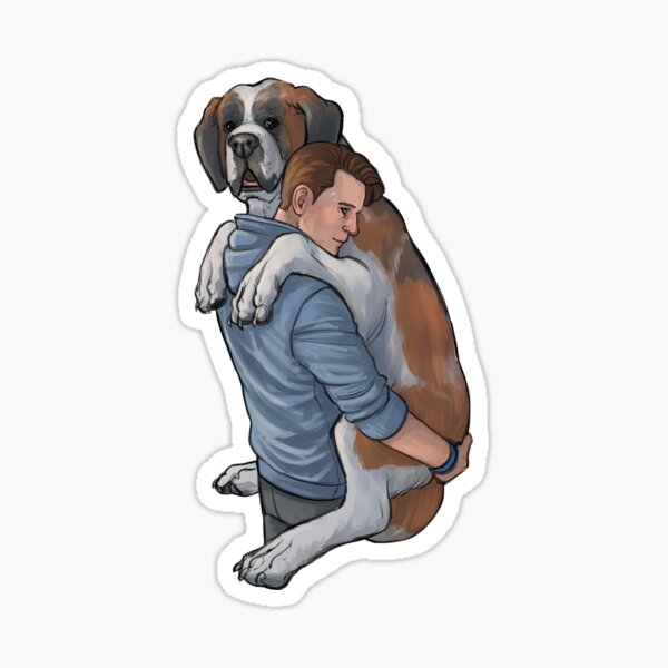 Connor and Sumo Sticker for Sale by julientel