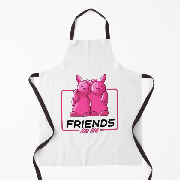 Item preview, Friends for life pink gummy bunnies designed and sold by Between Clouds.
