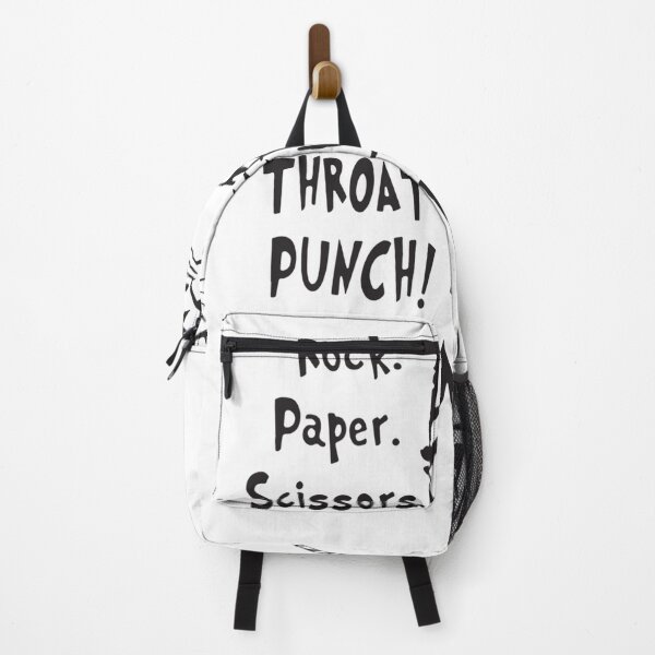 Item preview, Rock Paper Scissors Throat Punch I Win designed and sold by erinstomberg.