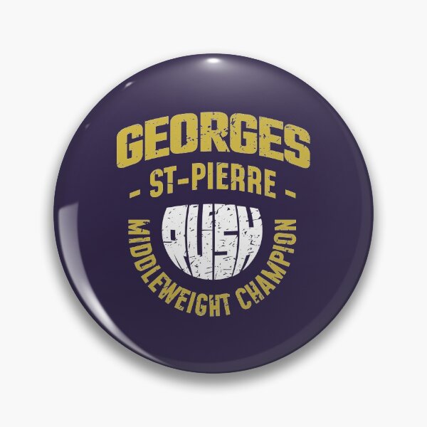 Item preview, Georges St-Pierre Middleweight Champion - White Gold designed and sold by Getting  Smashed Co.