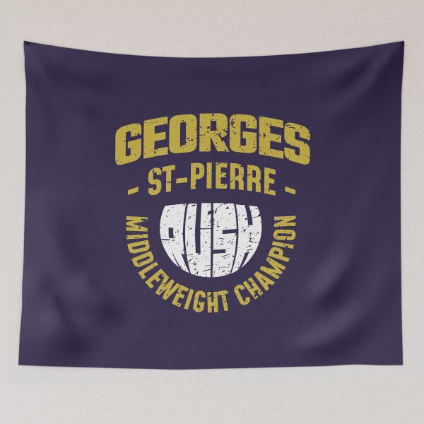 Item preview, Georges St-Pierre Middleweight Champion - White Gold designed and sold by Getting  Smashed Co.