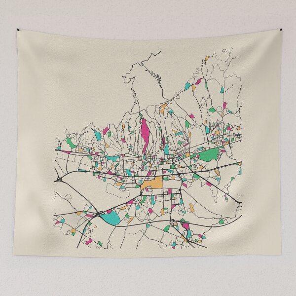Item preview, Zagreb, Croatia Street Map designed and sold by A Deniz Akerman.