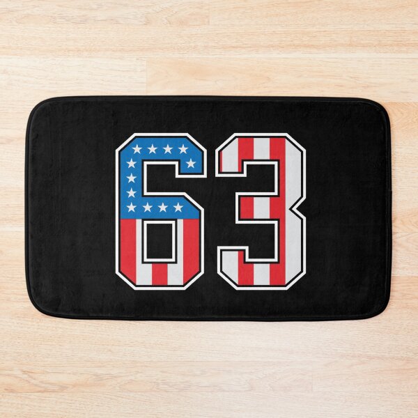 Item preview, 63 American Lucky Number Sixty-three United States Flag designed and sold by Urosek.