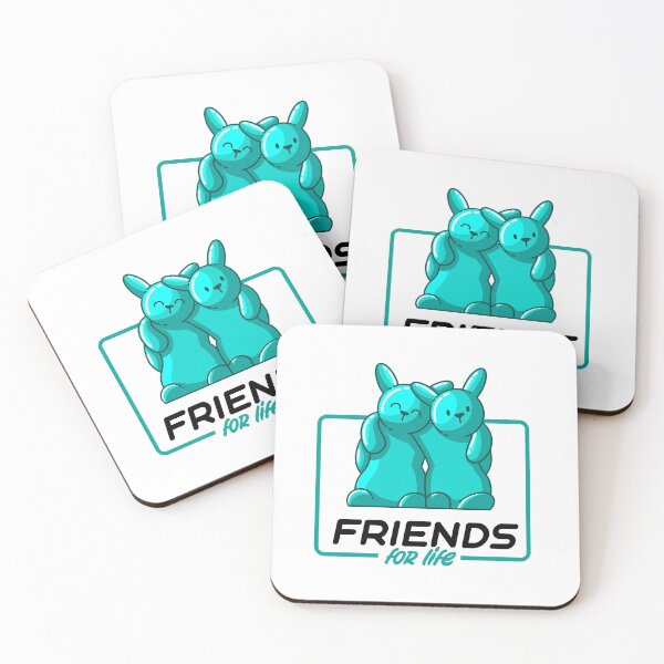 Item preview, Friends for life green gummy bunnies designed and sold by Between Clouds.