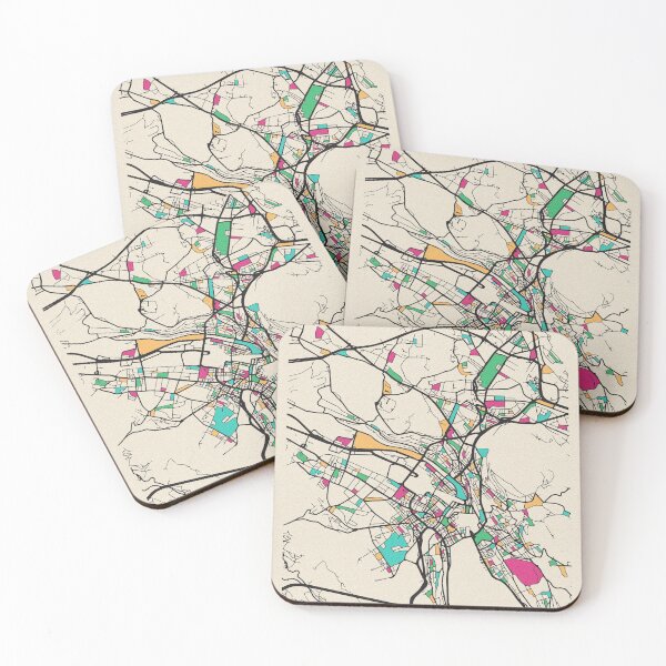 Item preview, Zurich, Switzerland Street Map designed and sold by A Deniz Akerman.