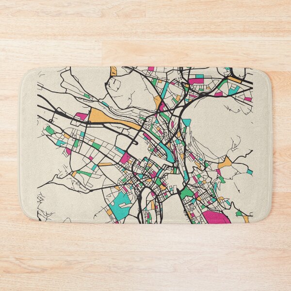Item preview, Zurich, Switzerland Street Map designed and sold by A Deniz Akerman.