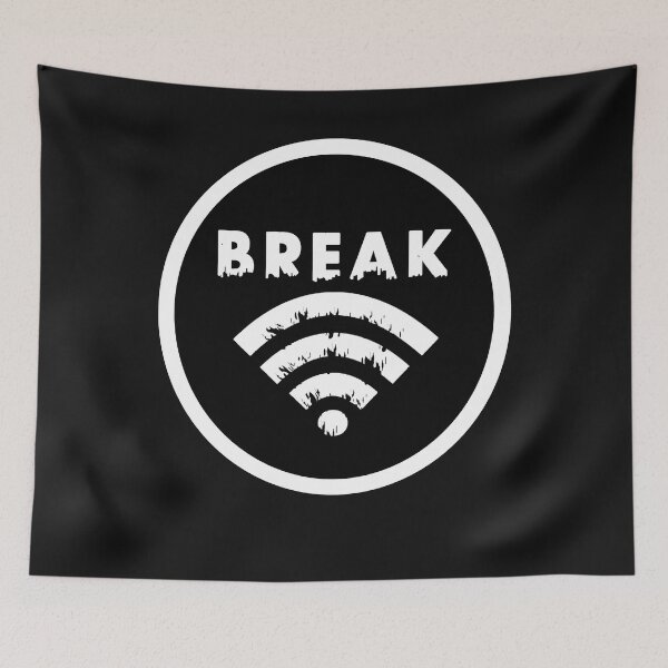 Item preview, wifi and tech pause for a free life designed and sold by princevb2011.