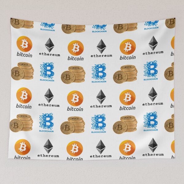 Item preview, Bitcoin Blockchain Ethereum set designed and sold by ihebwkqh17.