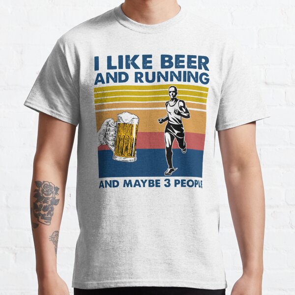 Beer run t shirt Clearance