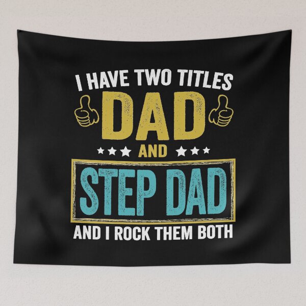 Item preview, I have two titles Dad and Step Dad designed and sold by honeyandcotton.