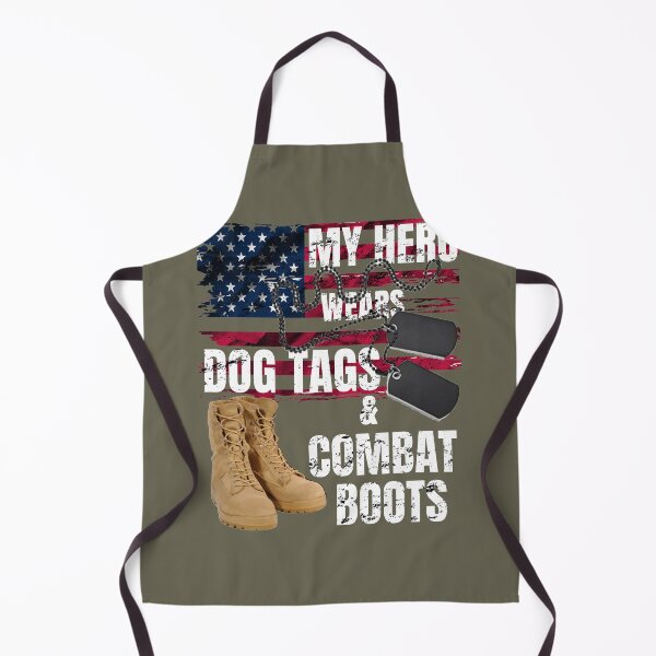 Item preview, Dog Tags Military Shirt Combat Boots designed and sold by Zavola.