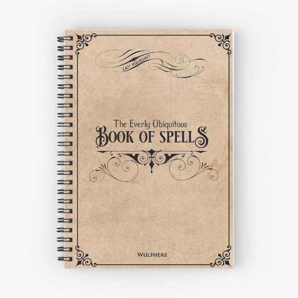 Item preview, The Everly Ubiquitous Book Of Spells designed and sold by danbadgeruk.