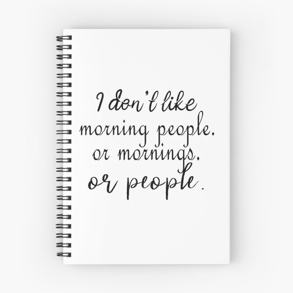 Item preview, I Don't Like Morning People. Or Mornings. Or People. designed and sold by shaakir.