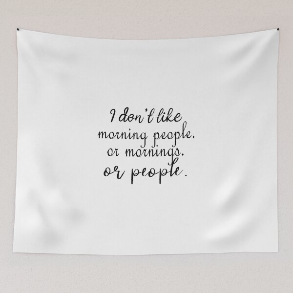 Item preview, I Don't Like Morning People. Or Mornings. Or People. designed and sold by shaakir.