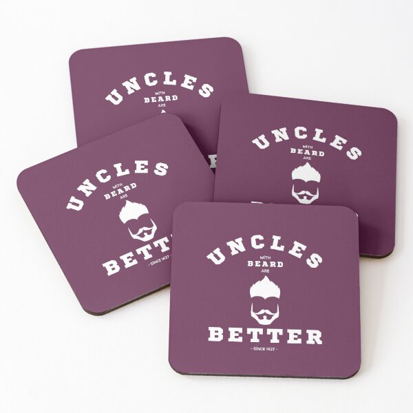 Item preview, Uncles with beard are better - Funny Cool Beard Gift for Uncles designed and sold by mayamay0.