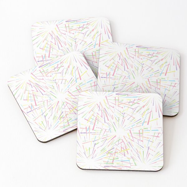 Item preview, Fireworks colors sticker designed and sold by RehabMohamad.
