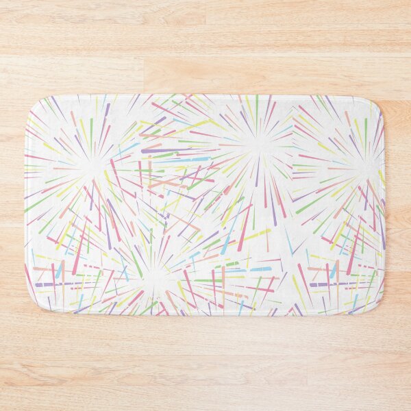 Item preview, Fireworks colors sticker designed and sold by RehabMohamad.