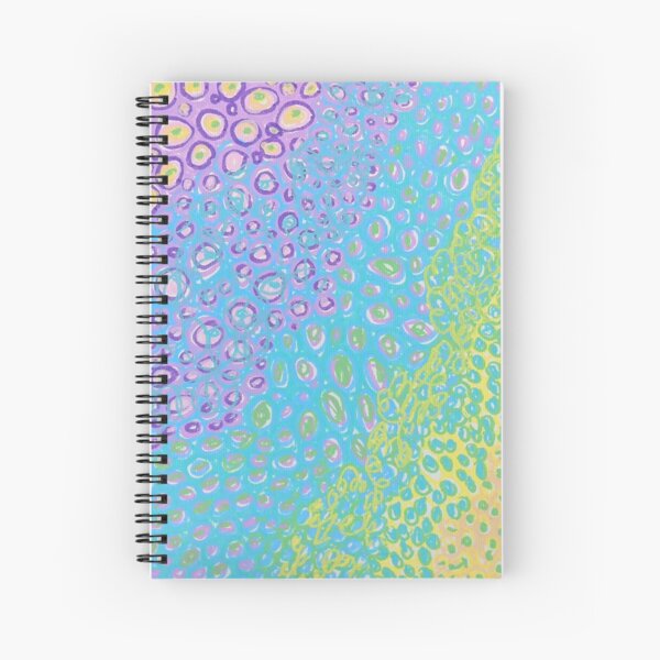 Organic Pastel Spiral Notebook