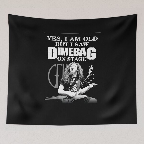 Item preview, Yes I Am Old But I Saw Dimebag On Stage designed and sold by annahunt68.