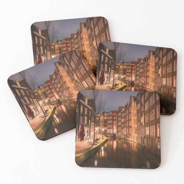 Aperçu de l'œuvre Oudezijds Achterburgwal vide à Amsterdam créée et vendue par michieldros.
