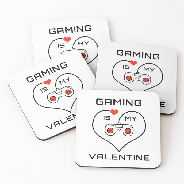 Item preview, Gaming is My Valentine designed and sold by sketchypages.