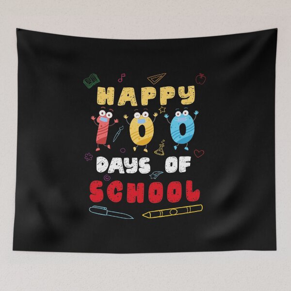 Item preview, HAPPY 100 DAYS OF SCHOOL designed and sold by FLASHOP.