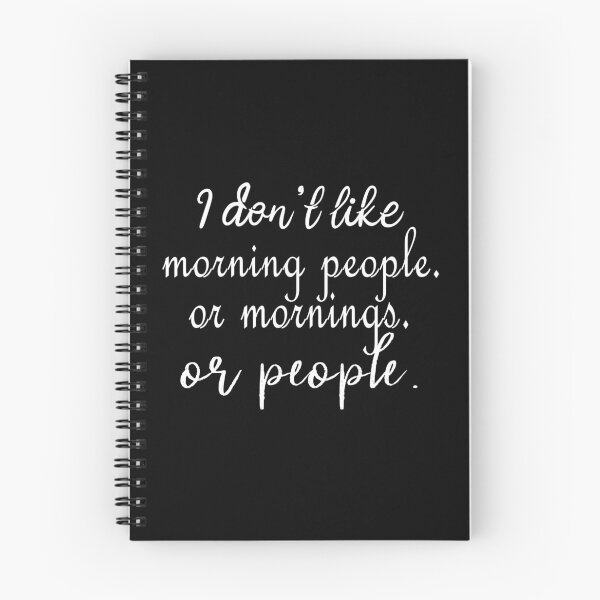 Item preview, I Don't Like Morning People. Or Mornings. Or People. designed and sold by shaakir.