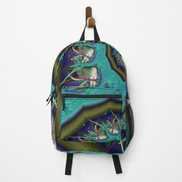 Item preview, blue green fractal spiral designed and sold by pinkal.